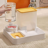 Maxbell Automatic Dog Cat Feeder 2 in 1 Feeder and Waterer Set for Small Animal Dogs