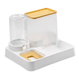 Maxbell Automatic Dog Cat Feeder 2 in 1 Feeder and Waterer Set for Small Animal Dogs