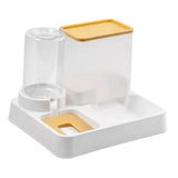 Maxbell Automatic Dog Cat Feeder 2 in 1 Feeder and Waterer Set for Small Animal Dogs