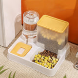 Maxbell Automatic Dog Cat Feeder 2 in 1 Feeder and Waterer Set for Small Animal Dogs