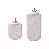 Maxbell Bird Beak Grinding Calcium Stone Perch Chewing for Lovebird Finches Squirrel S