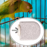 Maxbell Bird Beak Grinding Calcium Stone Perch Chewing for Lovebird Finches Squirrel S