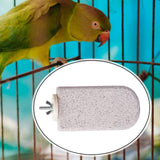 Maxbell Bird Beak Grinding Calcium Stone Perch Chewing for Lovebird Finches Squirrel L