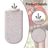 Maxbell Bird Beak Grinding Calcium Stone Perch Chewing for Lovebird Finches Squirrel L