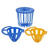 Maxbell 3 Pieces Bird Cage Food Holder Sturdy Birdcage Accessories Storage Container