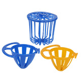 Maxbell 3 Pieces Bird Cage Food Holder Sturdy Birdcage Accessories Storage Container