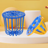 Maxbell 3 Pieces Bird Cage Food Holder Sturdy Birdcage Accessories Storage Container