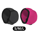 Maxbell Dog Ear Cover Ear Wrap Bath Ear Protective  Bath Swim Cap S Gray