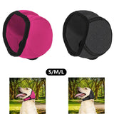 Maxbell Dog Ear Cover Ear Wrap Bath Ear Protective  Bath Swim Cap S Gray