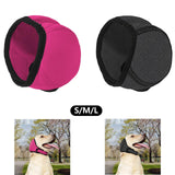 Maxbell Dog Ear Cover Ear Wrap Bath Ear Protective  Bath Swim Cap S Gray