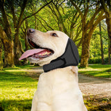 Maxbell Dog Ear Cover Ear Wrap Bath Ear Protective  Bath Swim Cap S Gray