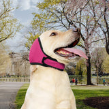 Maxbell Dog Ear Cover Ear Wrap Bath Ear Protective  Bath Swim Cap M Rose Red