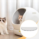 Maxbell Baffle for Self Cleaning Cat Litter Box Sand Control Elevated Entrance Fence
