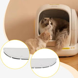 Maxbell Baffle for Self Cleaning Cat Litter Box Sand Control Elevated Entrance Fence