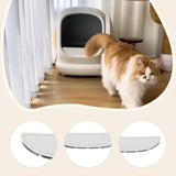 Maxbell Baffle for Self Cleaning Cat Litter Box Sand Control Elevated Entrance Fence