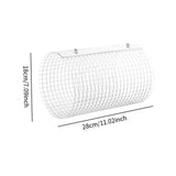 Maxbell Rabbit Tunnel Toy Small Animal Home Hideout Toy for Guinea Pig Rats Supplies White