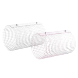 Maxbell Rabbit Tunnel Toy Small Animal Home Hideout Toy for Guinea Pig Rats Supplies White