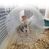 Maxbell Rabbit Tunnel Toy Small Animal Home Hideout Toy for Guinea Pig Rats Supplies White