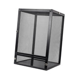 Snake Alumuninum Screen Cage 360 Degree View Easy Assembly Reptile Terrarium 43x43x66cm