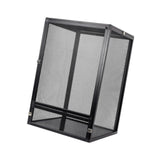 Snake Alumuninum Screen Cage 360 Degree View Easy Assembly Reptile Terrarium 43x43x66cm