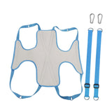 Maxbell Dog Grooming Hammock Pet Grooming Harness for Bathing Nail Trimming L Blue