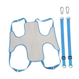 Maxbell Dog Grooming Hammock Pet Grooming Harness for Bathing Nail Trimming L Blue