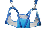Maxbell Dog Grooming Hammock Pet Grooming Harness for Bathing Nail Trimming L Blue