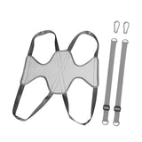 Maxbell Dog Grooming Hammock Pet Grooming Harness for Bathing Nail Trimming M Gray