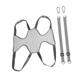 Maxbell Dog Grooming Hammock Pet Grooming Harness for Bathing Nail Trimming M Gray