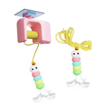 Maxbell Cat Toys for Indoor Cats Exercise Versatile Compact Space Saving Kitten Toys Pink