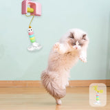 Maxbell Cat Toys for Indoor Cats Exercise Versatile Compact Space Saving Kitten Toys Pink
