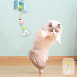 Maxbell Cat Toys for Indoor Cats Exercise Versatile Compact Space Saving Kitten Toys Blue