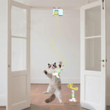 Maxbell Cat Toys for Indoor Cats Exercise Versatile Compact Space Saving Kitten Toys Blue