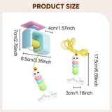 Maxbell Cat Toys for Indoor Cats Exercise Versatile Compact Space Saving Kitten Toys Blue