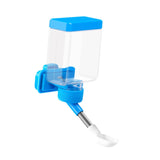 Maxbell Bird Waterer Cage Mounted Bird Cage Feeder for Pet Parrot Parakeet Lovebirds Blue