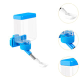 Maxbell Bird Waterer Cage Mounted Bird Cage Feeder for Pet Parrot Parakeet Lovebirds Blue