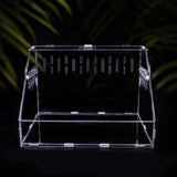 Maxbell Reptile Breeding Box Transparent Snake Breeding Box for Snake Frogs Scorpion L