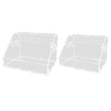 Maxbell Reptile Breeding Box Transparent Snake Breeding Box for Snake Frogs Scorpion L