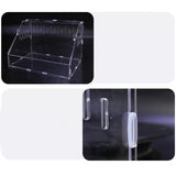 Maxbell Reptile Breeding Box Transparent Snake Breeding Box for Snake Frogs Scorpion S