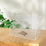 Maxbell Reptile Breeding Box Transparent Snake Breeding Box for Snake Frogs Scorpion S