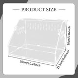 Maxbell Reptile Breeding Box Transparent Snake Breeding Box for Snake Frogs Scorpion S