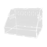 Maxbell Reptile Breeding Box Transparent Snake Breeding Box for Snake Frogs Scorpion S