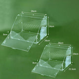 Maxbell Reptile Breeding Box Transparent Snake Breeding Box for Snake Frogs Scorpion S