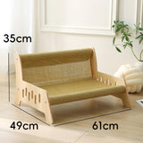 Maxbell Cat Scratcher Sofa Bed Lounger Kitty Resting Kitten Gift Home Scratching Pad