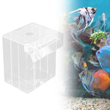 Maxbell Aquarium Breeder Box Easy Installation Guppy Separation Net Fish Breeder Box Clear