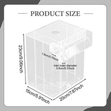 Maxbell Aquarium Breeder Box Easy Installation Guppy Separation Net Fish Breeder Box Clear