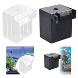 Maxbell Aquarium Breeder Box Easy Installation Guppy Separation Net Fish Breeder Box Clear