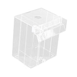 Maxbell Aquarium Breeder Box Easy Installation Guppy Separation Net Fish Breeder Box Clear