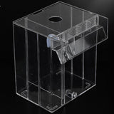 Maxbell Aquarium Breeder Box Easy Installation Guppy Separation Net Fish Breeder Box Clear