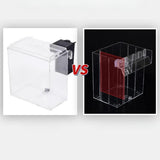 Maxbell Aquarium Breeder Box Easy Installation Guppy Separation Net Fish Breeder Box Clear